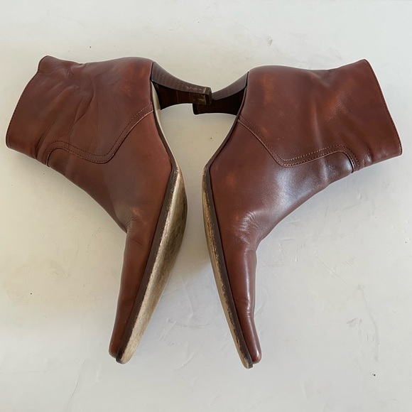 Vintage Coach Italy Alexis Ankle Boots Size 7.5B - Picture 5 of 10
